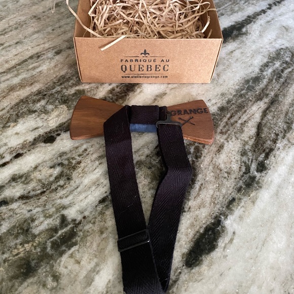 Wood bow tie - Picture 2 of 3